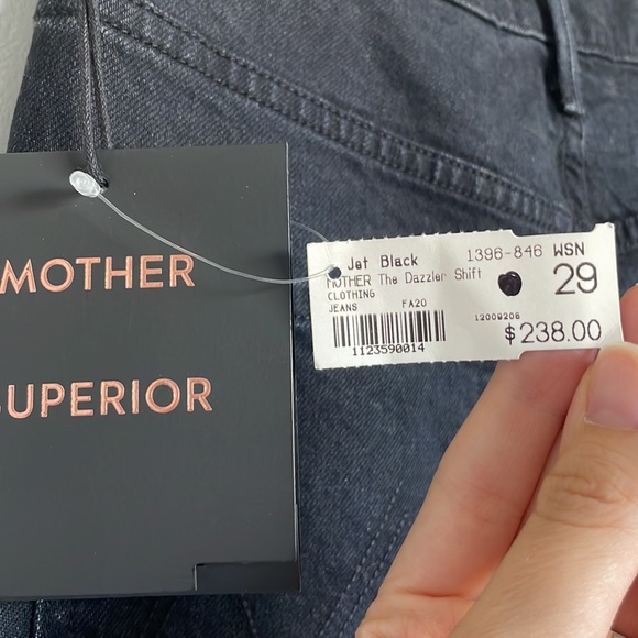 Mother Dazzler Shift High Waisted Jeans - NWT - Size 29 (runs small) - Picture 8 of 12